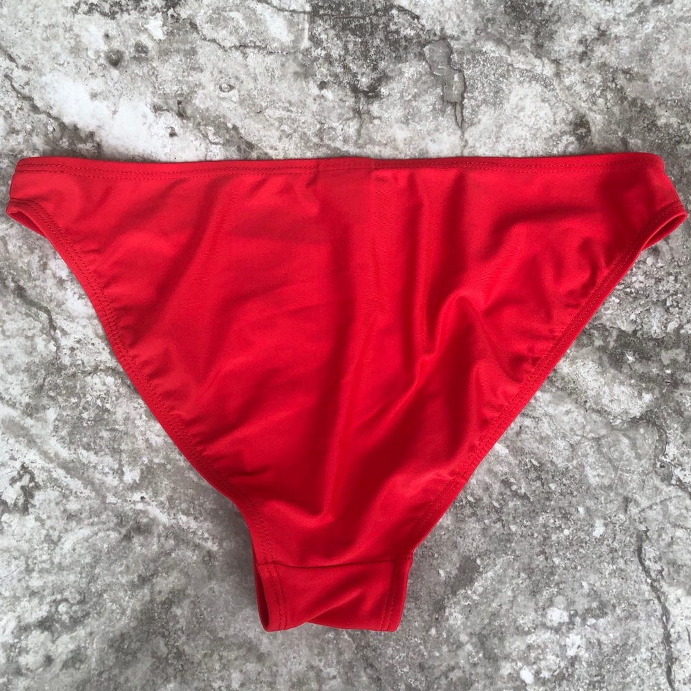 Body Glove basic red bikini bottom size S/P - Picture 4 of 4
